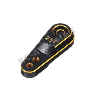 Сервосейвер RCTurn (#RTSA05V201GD) Aluminium RC Servo Horns - 25T 32x12.5mm: Gold  L=18/22mm