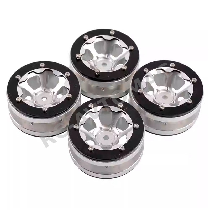 Диски бедлоки RCW8 (#R147BK) 1.9" Aluminum Beadlock Crawler Wheels 4pcs