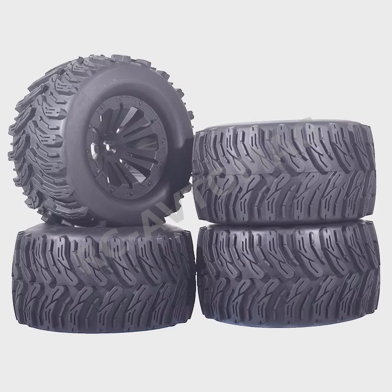 Колёса внедорожные HSP (#70121BK) Wheels6 Spoke Black 4 pcs