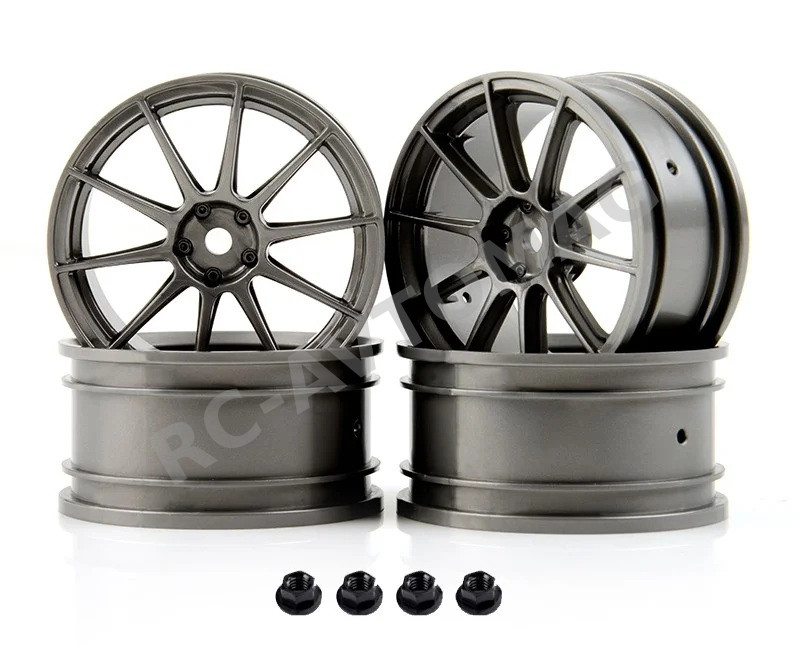 Диски MST (#832058SG) Silver Grey RID wheel (+1) (4)