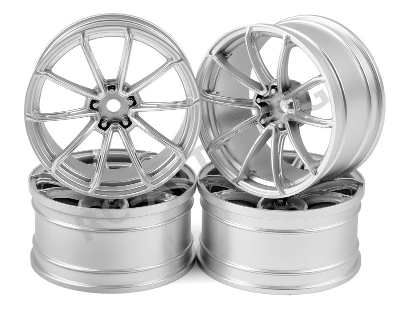 Диски MST (#832068FS) Fkat Silver RID wheel (+9) (4)