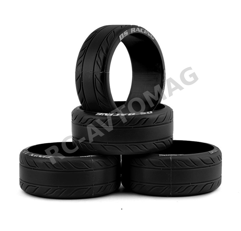 Шины дрифт DS RACING (#HF-5) Drift tire Finix 1/10
