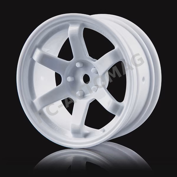 Диски MST (#832301W) White TE37 High Traction Wheel (+5) (2)