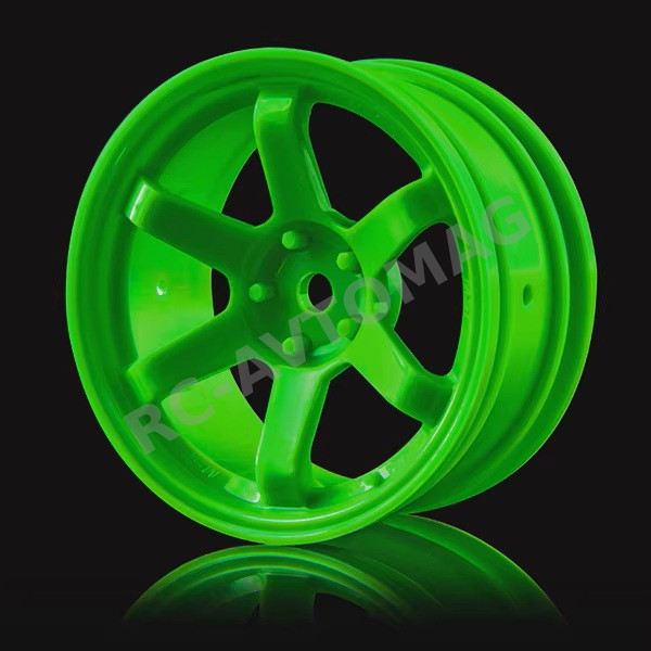 Диски MST (#832301G) Green TE37 High Traction Wheel (+6) (2)