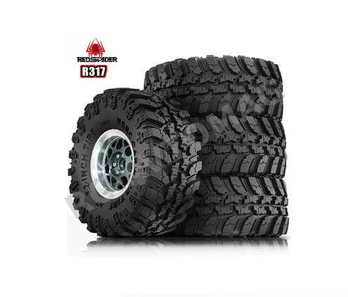 Колёса внедорожные RedSpider (#RSR317) Wheels 2.2 Black 4 pcs