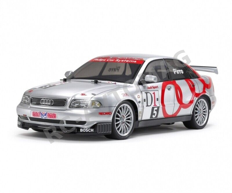 Радиоуправляемая шоссейная модель Tamiya (#47414) Audi A4 Quattro Touring TT-01E 4WD Onroad 1/10
