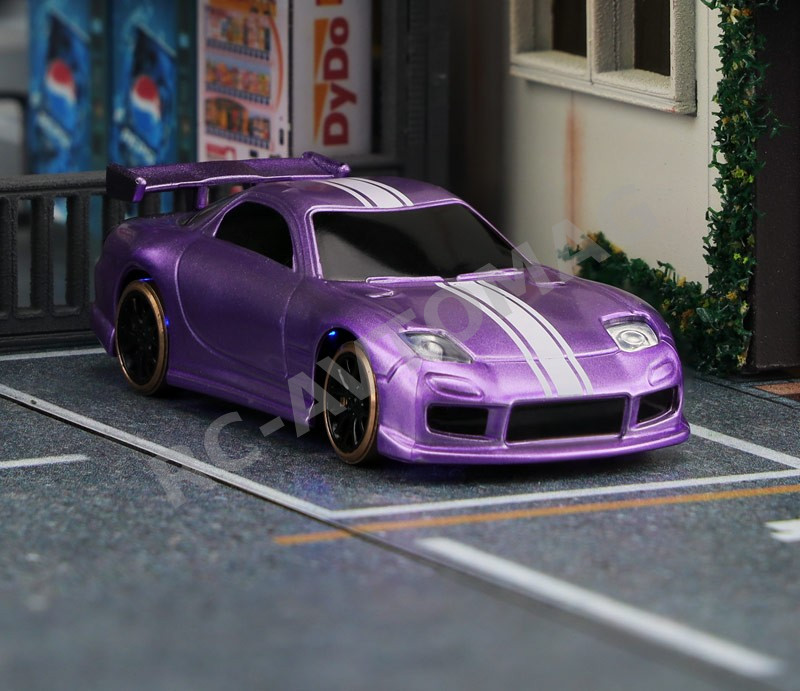 Радиоуправляемая модель для дрифта TurboRacing (#C61) RWD 1:76 RTR 2.4GHz