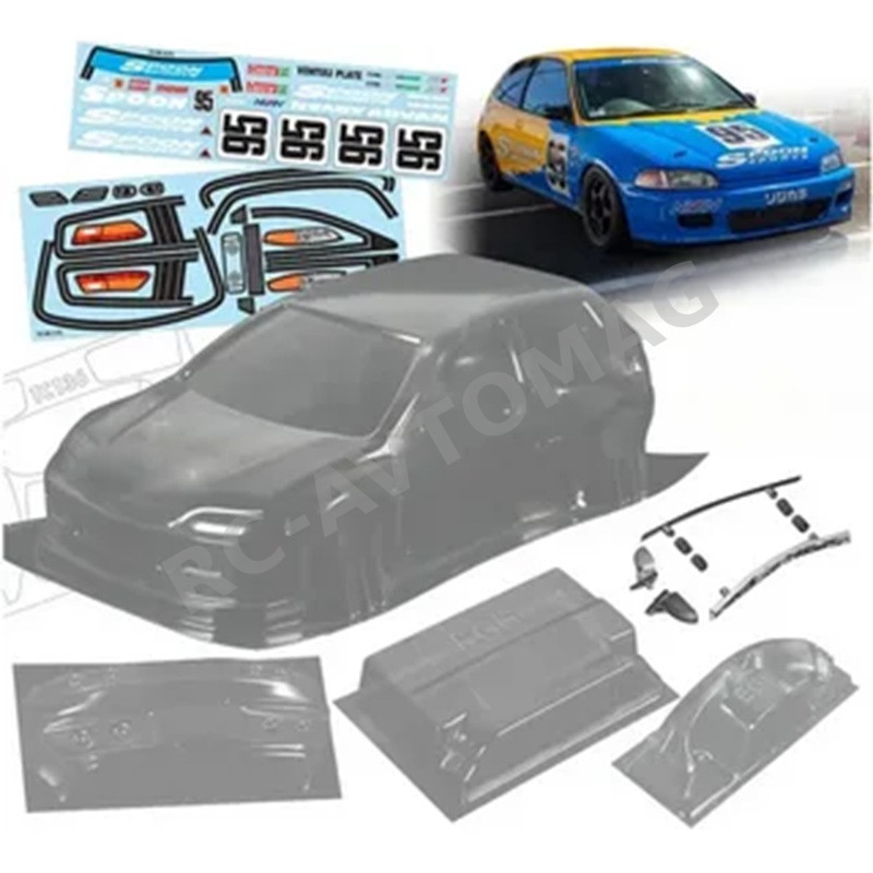 Кузов TeamC (#TC136) 1/10 Pandem Honda EG6, 200mm
