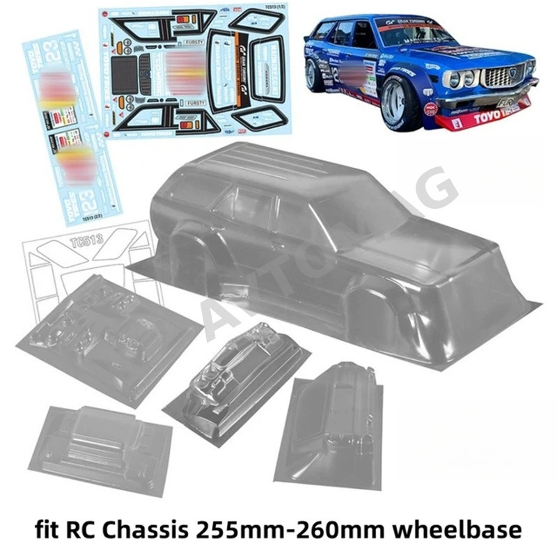 Кузов TeamC (#TC513) 1/10 Mazda RX3 Wagon, 200mm