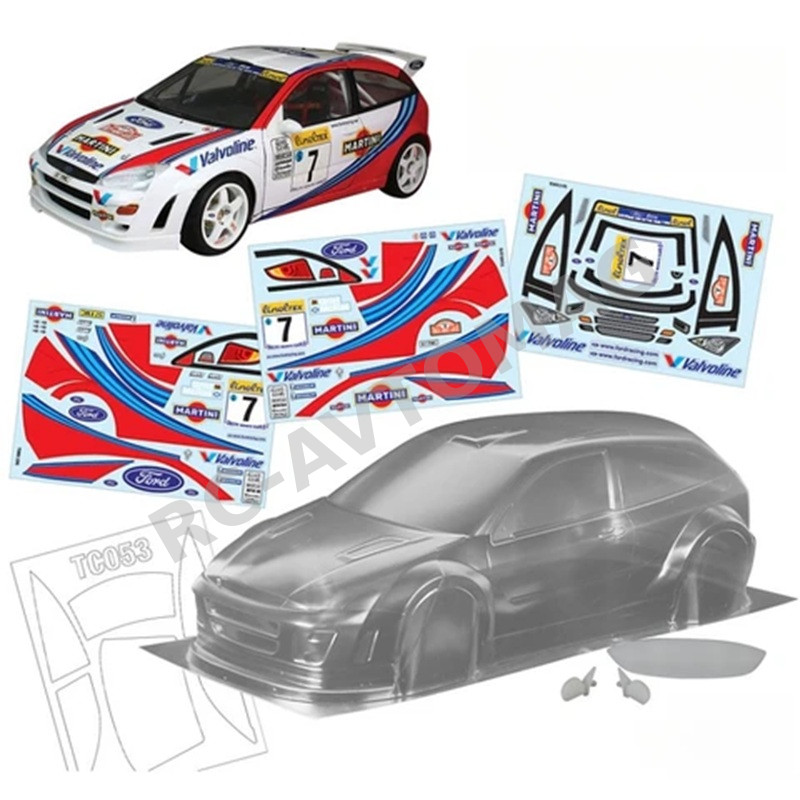 Кузов TeamC (#TC053)  1/10 Ford Focus, 190mm