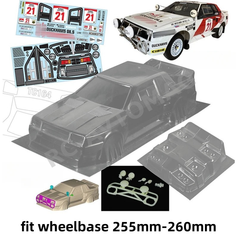 Кузов TeamC (#TC164) 1/10 Toyota TA64 Celica, 190mm