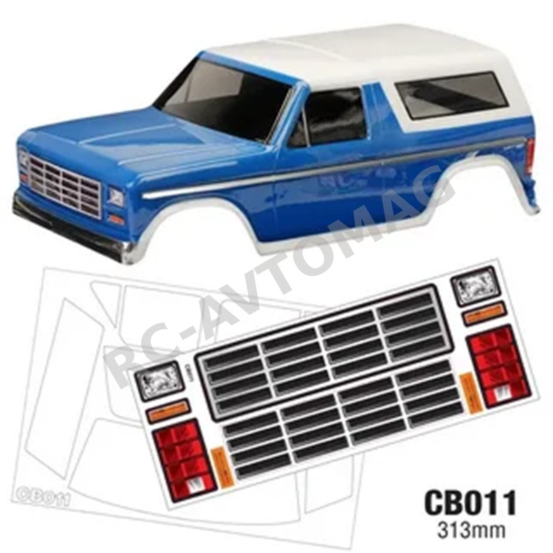 Кузов TeamC (#CB011) 1/10 Crawler Body, 313mm