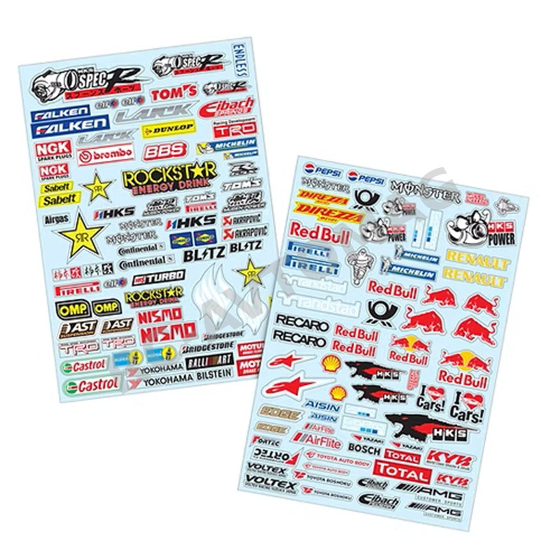 Наклейки TeamC (#TC918) 1/10 Sticker, A4