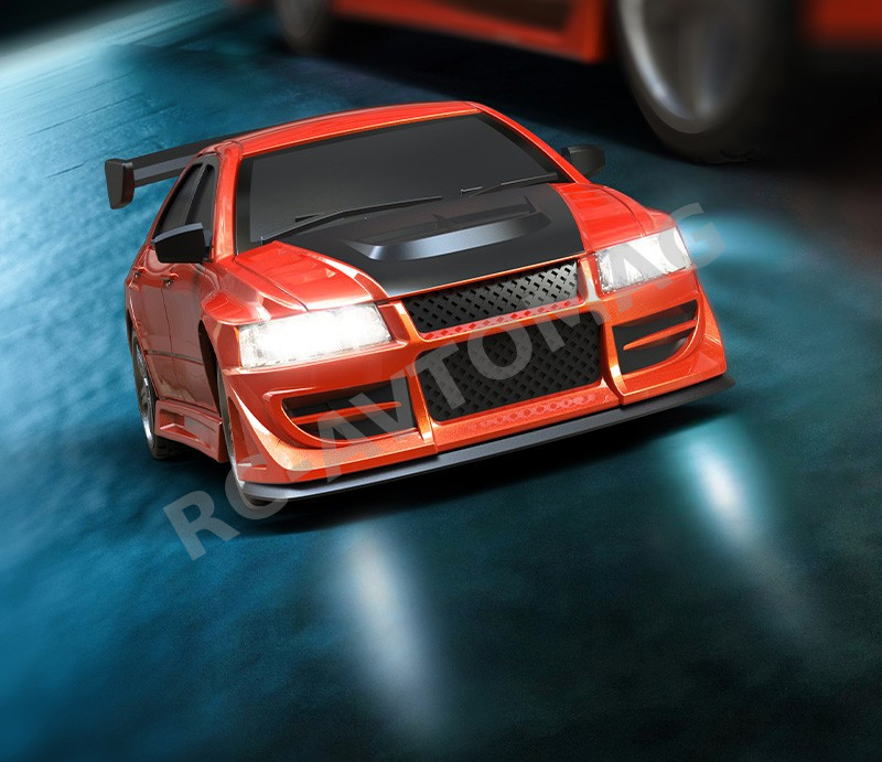 Радиоуправляемая шоссейная модель TurboRacing (#C76) RWD 1:76 RTR 2.4GHz