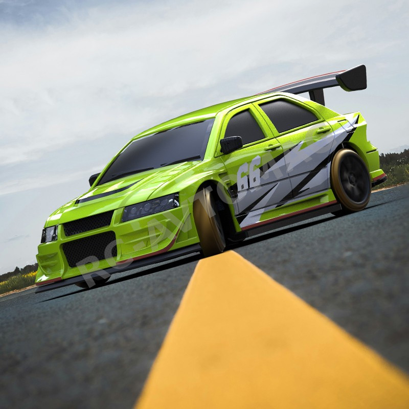 Радиоуправляемая модель для дрифта TurboRacing (#C66) RWD 1:76 RTR 2.4GHz