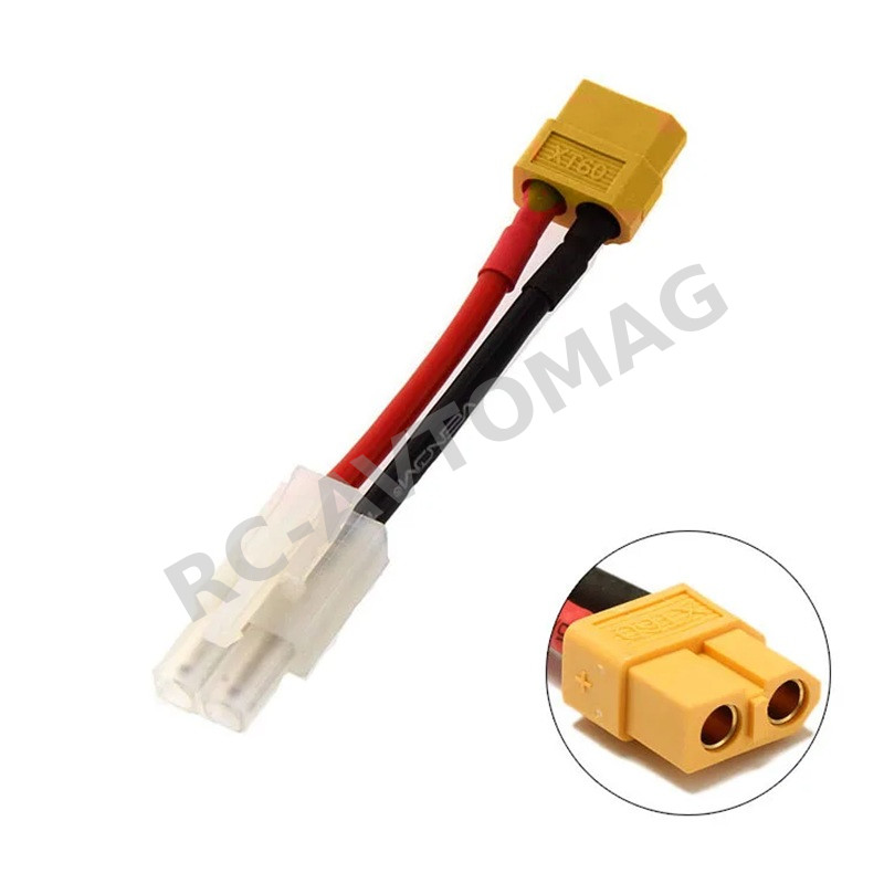 Коннектор Amass (#AM-5140) Connector XT60-Tamiуa (Female-Male) 1 pcs