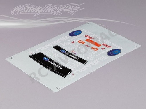 Наклейки Matrixline (#PC201006B-2)  RE STI