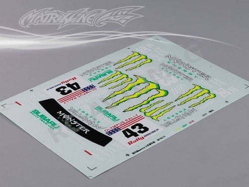 Наклейки Matrixline (#PC201010B-3) RE 9