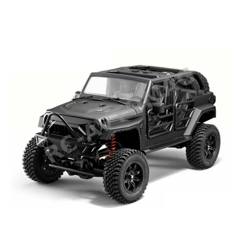 Радиоуправляемый внедорожник MN Hobby (#SG-MN-128B)  Jeep Wrangler Black 4WD RTR масштаб 1/12 2.4G