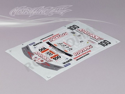 Наклейки Matrixline (#PC201018B-2) RE SHV-010-GT