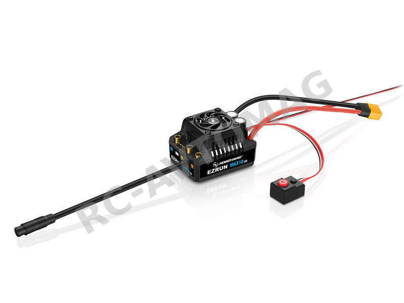 Бесколлекторный регулятор скорости HobbyWing (#30102603) EZRUN MAX10 G2-140A