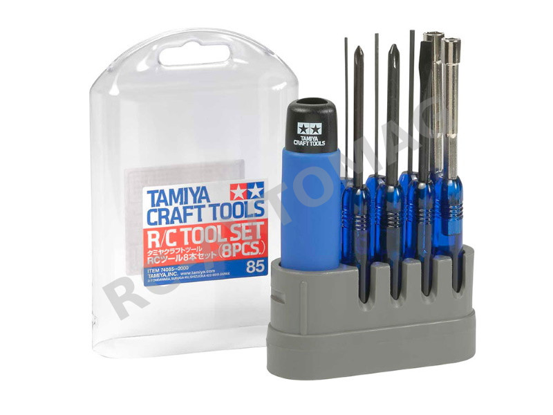 Отвёртки Tamiya (#74085) R/C TOOL SET (8PCS.)