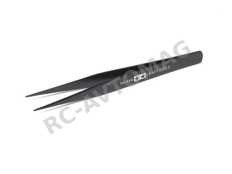 Прямой пинцет Tamiya (#74004) STRAIGHT TWEEZERS