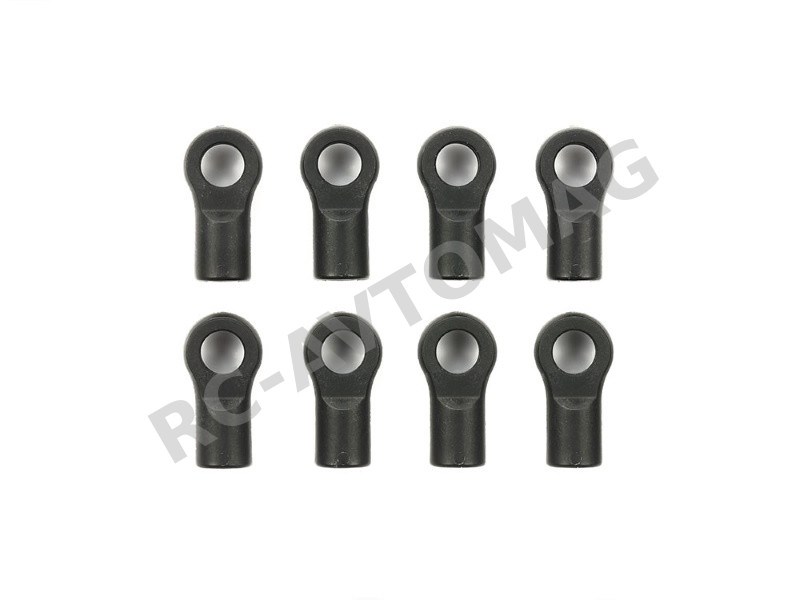 Шаровые наконечники Tamiya (#54868) OPEN FACE 5mm REINFORCED ADJUSTERS (MEDIUM/8PCS.)