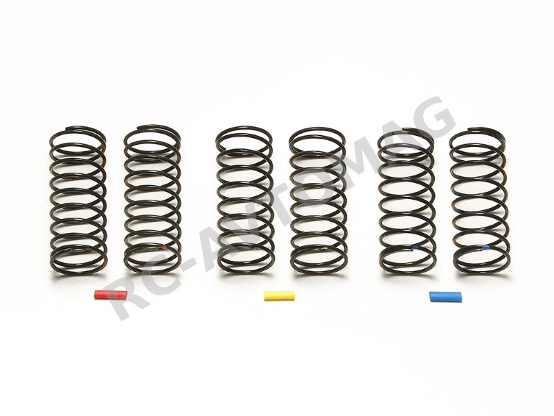 Пружины амортизаторов Tamiya (#54506) BIG BORE AERATION DAMPER FRONT SPRING SET (4WD)