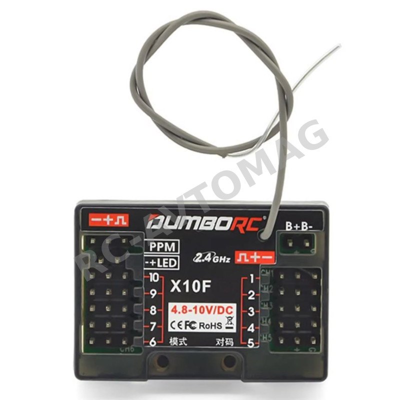 Приёмник Dumborc (#X10FG)  Gyro Inelde 2.4G