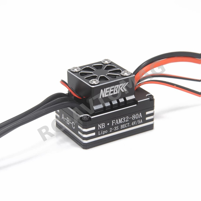 Бесколлекторный регулятор скорости NeebRC (FAM32-80A) ESC BRUSHLESS ELECTRONIC SPEED CONTROL