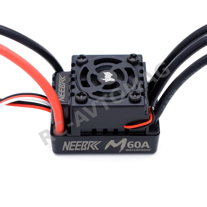 Бесколлекторный регулятор скорости NeebRC Model (#M60A-ESC-S24G01) Model SENSORLESS BRUSHLESS ESC FOR CAR