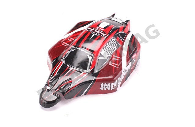 Кузов RemoHobby (#D5902) Red BUGGY Body Shell