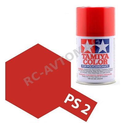 Краска Tamiya (#PS-02) Red