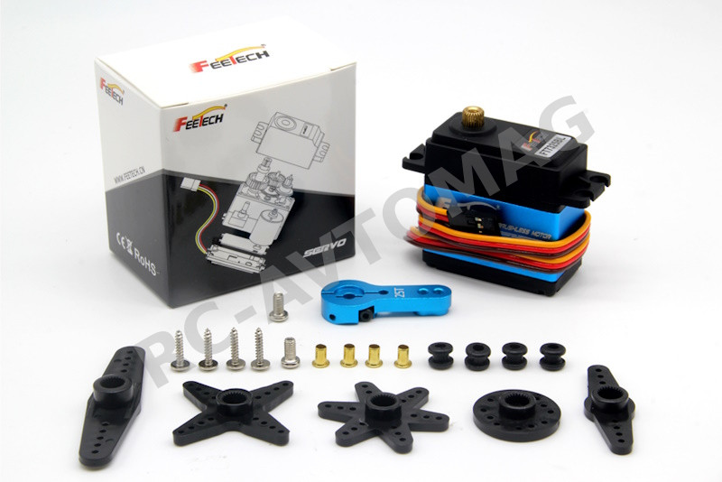 Сервопривод Feetech (#FT7325BL) Metal Gear 7.4V 25kg.cm Digital 180° Brushless Servo