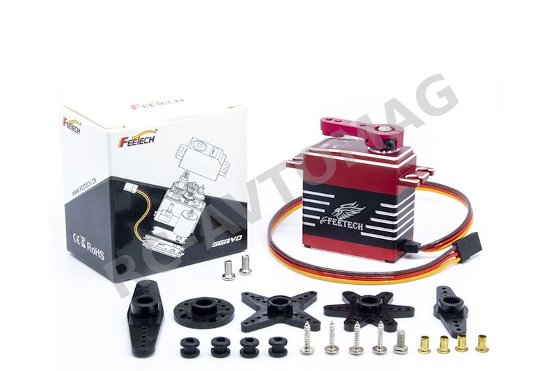 Сервопривод Feetech (#FT5825M) Metal Gear 7.4V 25kg.cm 180° Steel Tooth Iron Core Servo