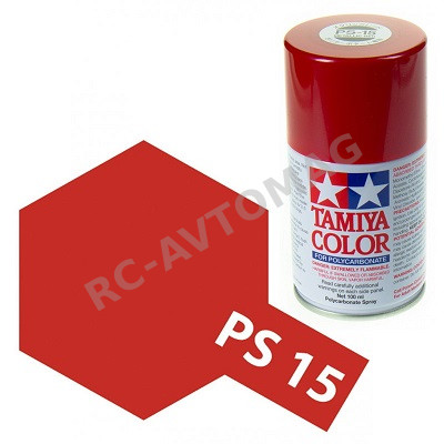 Краска Tamiya (#PS-15) Metallic Red