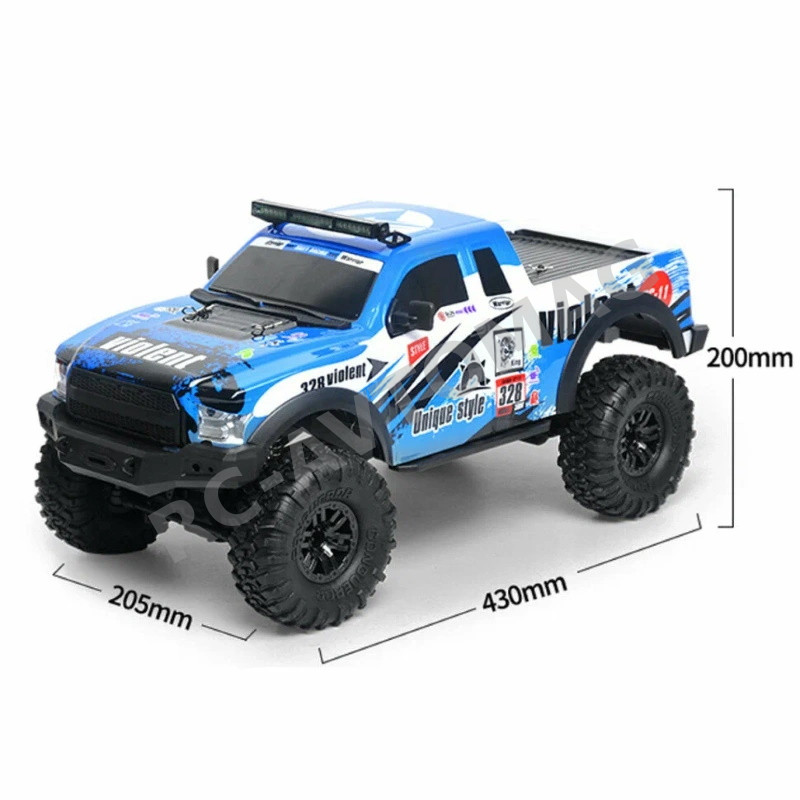Радиоуправляемый краулер HB (#HB-ZP1010) 1/10 Climbing 4x4 Violent RTR