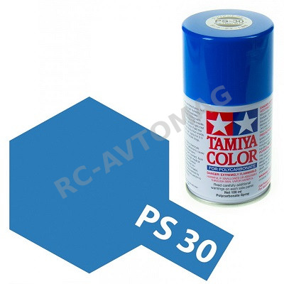 Краска Tamiya (#PS-30) Brilliant Blue