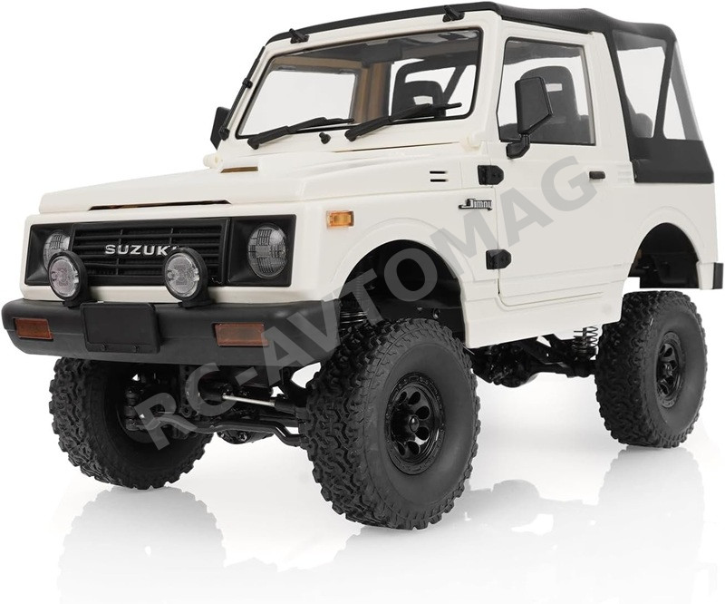 Радиоуправляемый внедорожник WPL (#SG-C-74-1-W) 1/16 C74 Jimny Warrior JA11 4WD 2.4G RC Crawler Car White