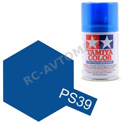 Краска Tamiya (#PS-39) Translucent Light Blue