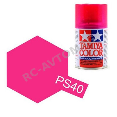 Краска Tamiya (#PS-40) Translucent Pink