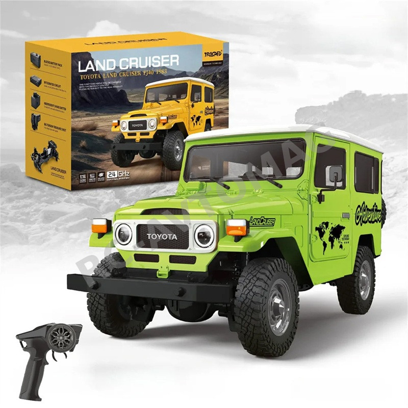 Радиоуправляемый внедорожник HB 666 (#HG4-50-PRO-GREEN) Toyota FJ40 PRO GREEN 1:16