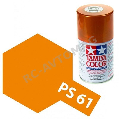 Краска Tamiya (#PS-61) Metallic Orange