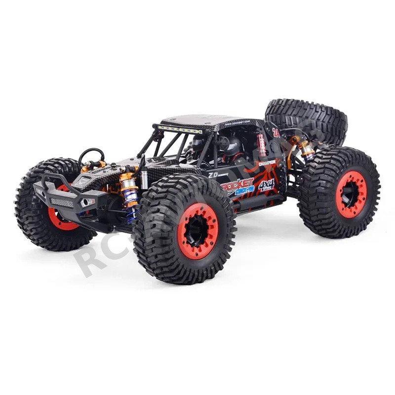 Радиоуправляемая модель багги ZD-Racing (#DBX-10) Kendaraan Off Road Tanpa Sikat, Truk Remote Control 1/10 4WD 2.4G