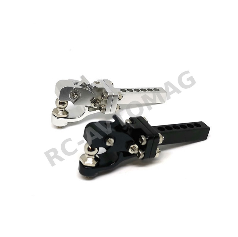 Фаркоп алюминиевый 1/10 RC-Avtomag (#AV-SM01001) Aluminum Trailer Drop Hitch Receiver Towball for 1/10 RC Cars