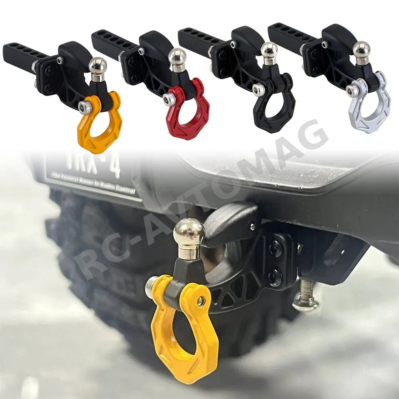 Фаркоп алюминиевый 1/10 RC-Avtomag (#AV-SM01041) Aluminum RC Crawler Trailer Hooker SCX10 90046 TRX4 for 1/10 RC Cars