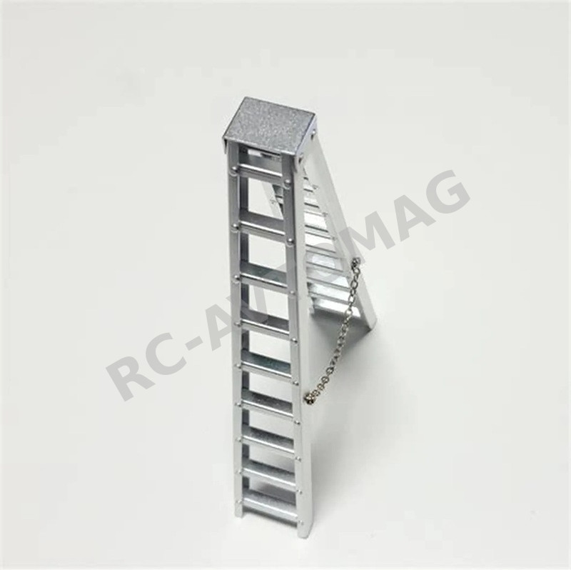 Лестница пластиковая серебристая масштабная 1/10 RC-Avtomag (#AV-SM01040) Plastic Ladder Silver 1/10