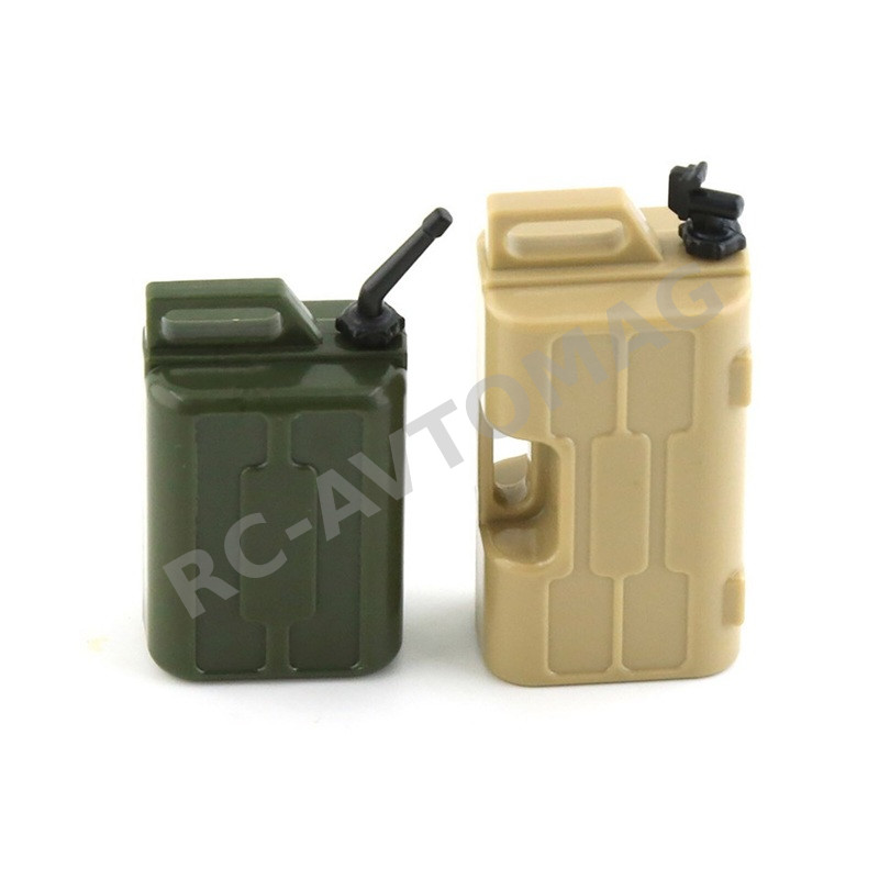 Имитация канистры для бензина и масла масштабные 1/10 RC-Avtomag (#AV-DP07002) RC Oil Tank Decoration Set for 1/10 RC Crawler