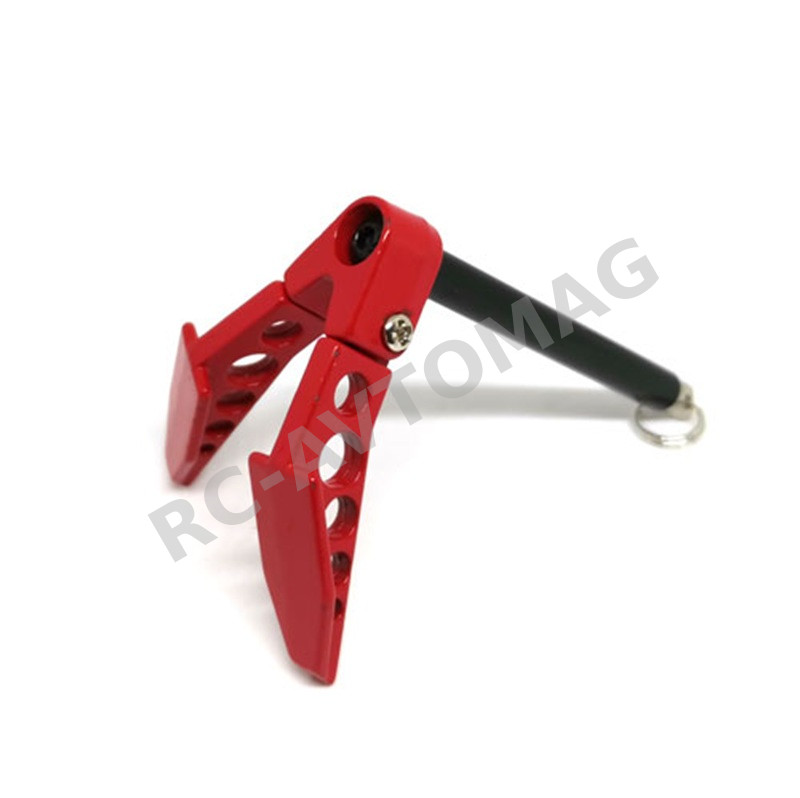 Декоративный металлический складной лебедочный якорь RC-Avtomag (#AV-EL01013) Metal Fold Up Winch Anchor 1:10 RC Crawler